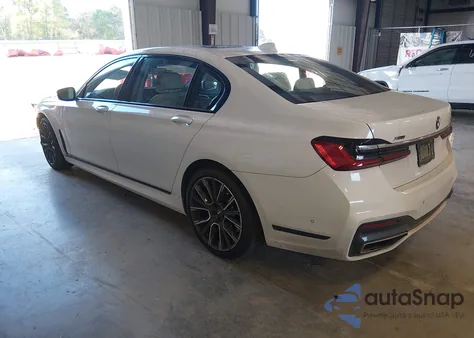 2020 BMW 750I xDrive из США, поврежденный, VIN WBA7U2C05LCD56487